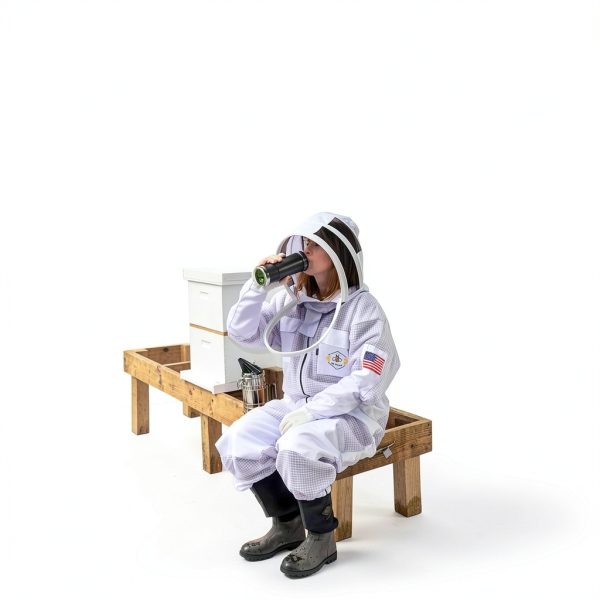 Beekeeping Suit US APIARY Polycotton Mesh Veil Unisex-3