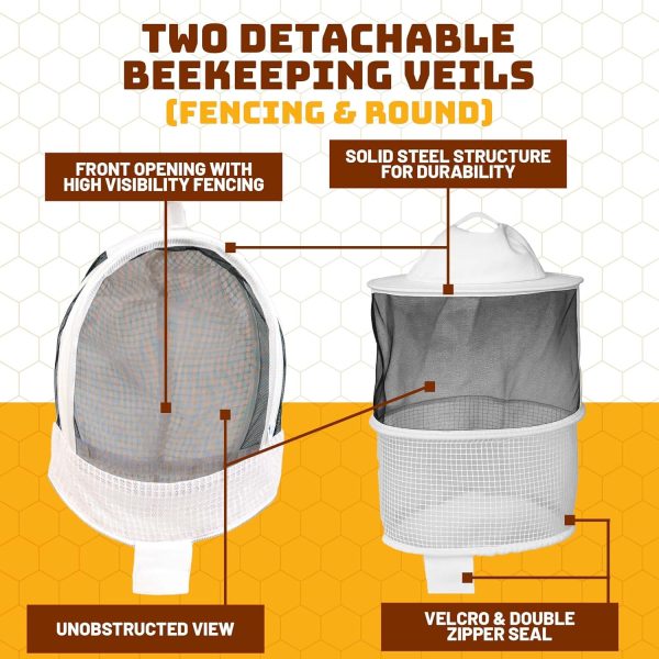 Mount Helicon Ultra Ventilated Beekeeping Suit-3