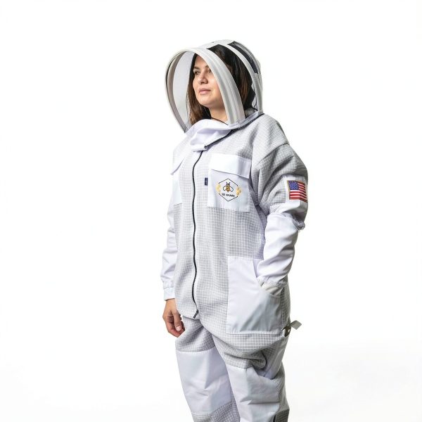 Beekeeping Suit US APIARY Polycotton Mesh Veil Unisex-7