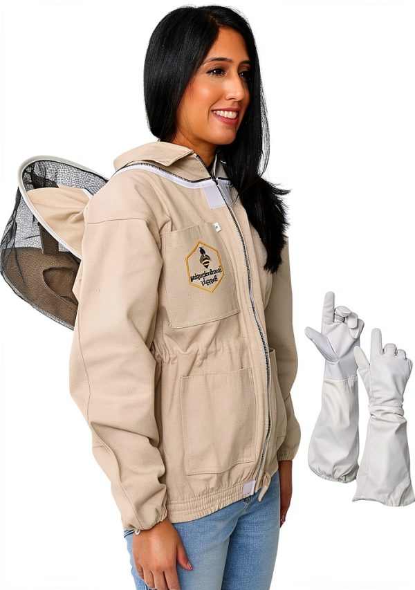 Forest Beekeeping Jacket Cotton Canvas Professional Unisex-0