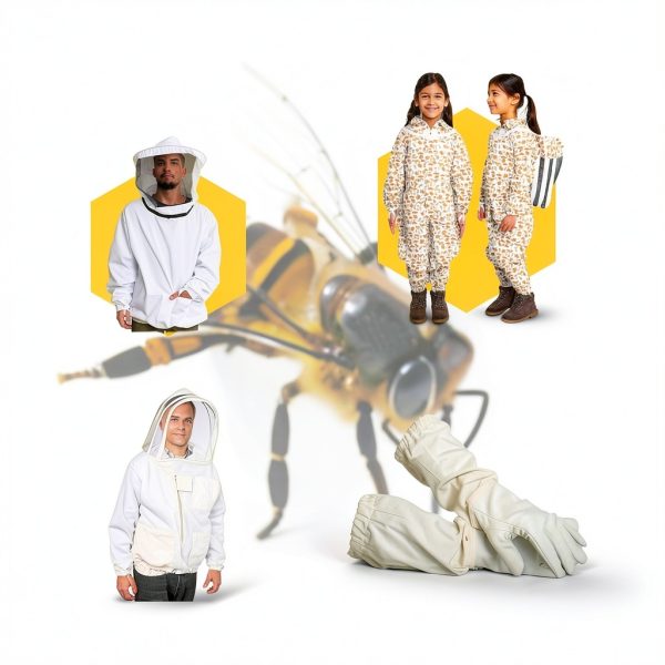 FOREST BEEKEEPING SUPPLY Suit Clear Veil Durable Unisex-4
