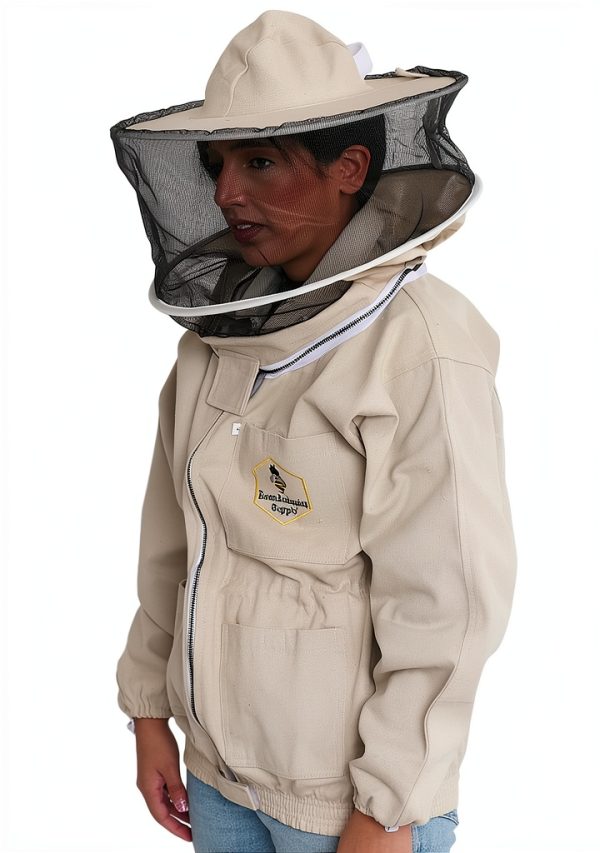 Forest Beekeeping Jacket Cotton Canvas Professional Unisex-1