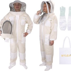 Woeden Beekeeping Suit Lightweight Breathable Protective-0