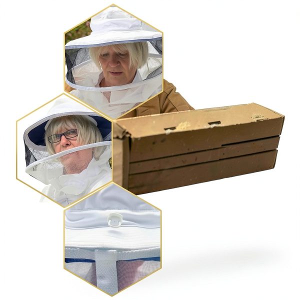 Apis Tactical Beekeeping Hood Zipper Closure Round Veil-1
