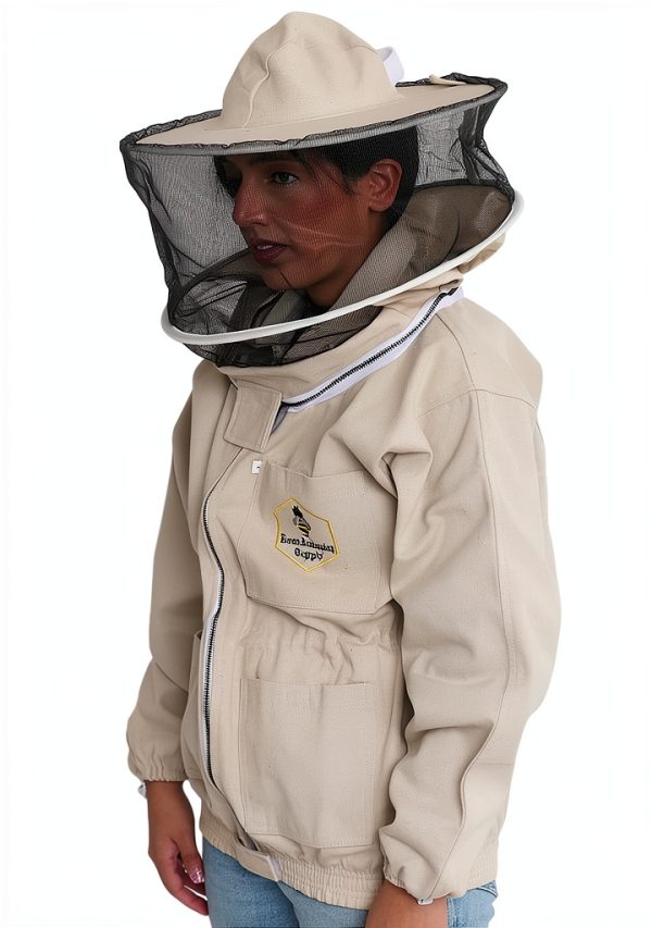 FOREST BEEKEEPING SUPPLY Beekeeping Jacket Cotton Canvas-1