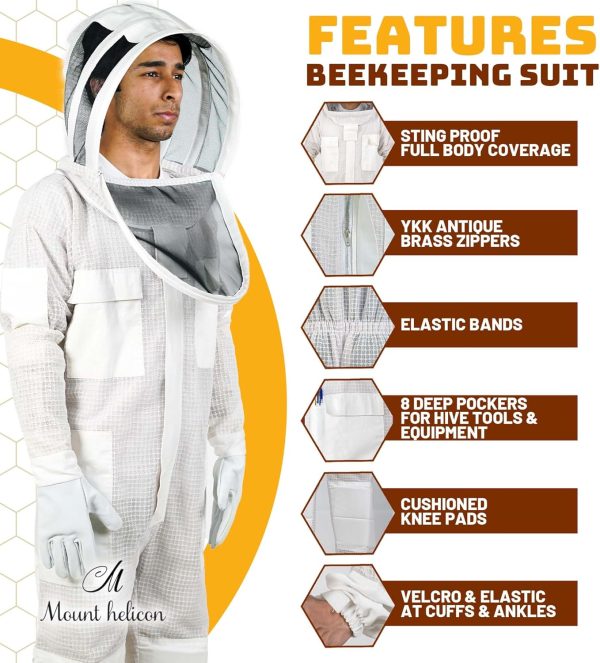 Mount Helicon Ultra Ventilated Beekeeping Suit-1