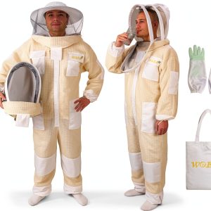 Woeden Beekeeping Suit Lightweight Breathable Protective-0