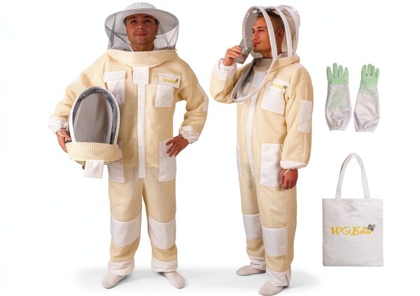 Woeden Beekeeping Suit Lightweight Breathable Protective-0