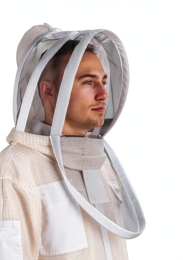 WOEden Beekeeping Suit Durable Cotton Mesh Detachable Veil-2