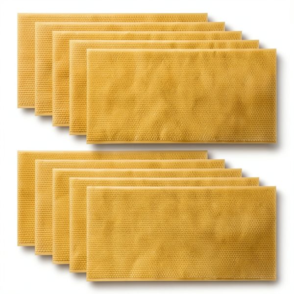 Beeswax Coated Beehive Sheets BEEINN 10pcs-0