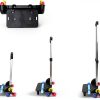IvyH Folding Trolley Base Metal Durable-2