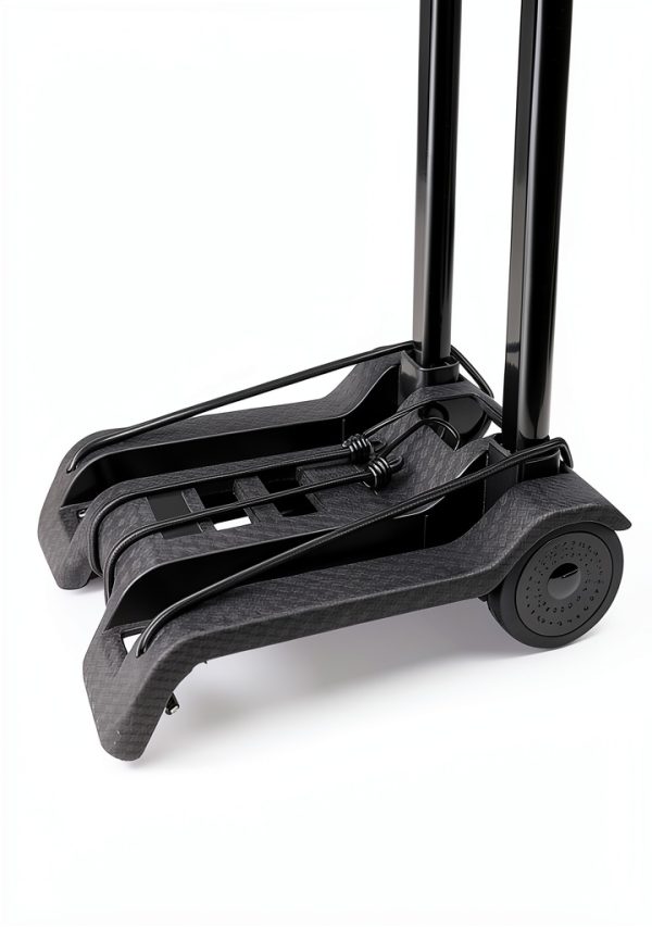 ACROMA Compact Folding Luggage Cart Iron Plastic-3