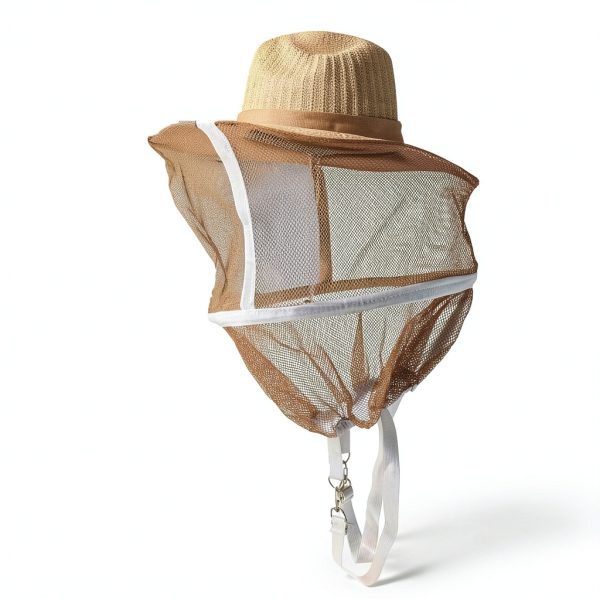 Beeveil-1 Beekeeping Hat and Veil Cotton Linen Protection-7