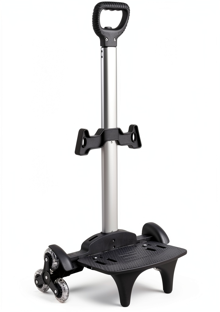 Six-wheels trolley for kids