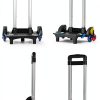 IvyH Folding Trolley Base Metal Durable-3