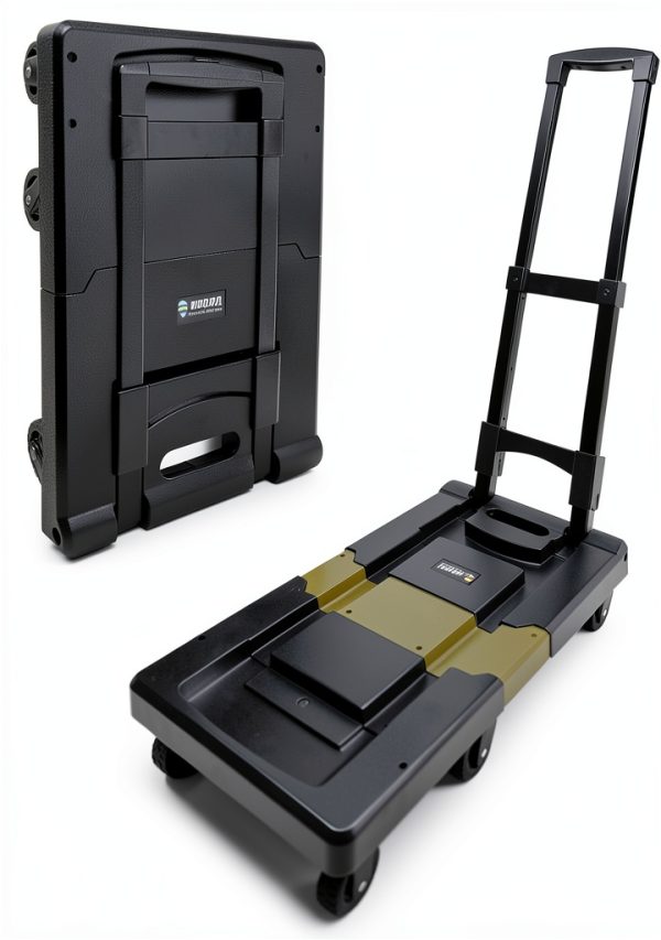 Luggage Cart HT-6W Aluminum Design for Travelers-0