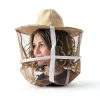 Beeveil-1 Beekeeping Hat and Veil Cotton Linen Protection-1