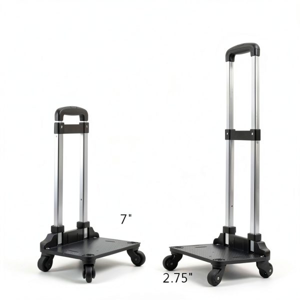 KKTAPOS Folding Hand Truck 60kg Alloy Steel-4