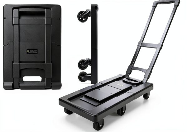 Luggage Cart HT-6W Aluminum Design for Travelers-3