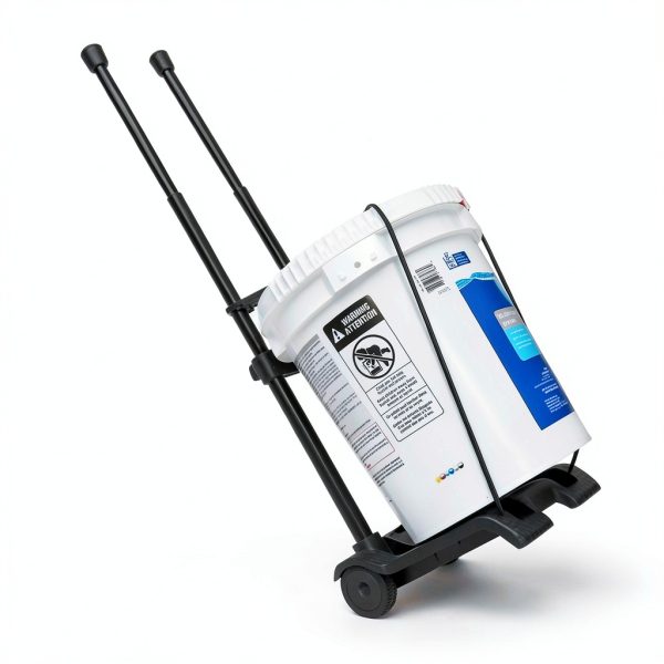 ACROMA Compact Folding Luggage Cart Iron Plastic-2