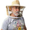 Beeveil-1 Beekeeping Hat and Veil Cotton Linen Protection-5