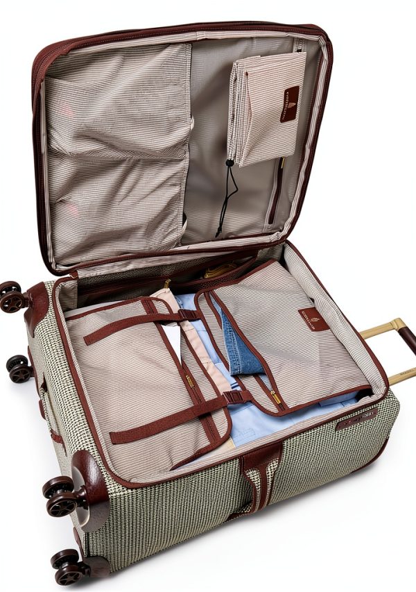 London Fog Unisex Luggage Cart Model 3325 OLV Rolling Suitcase-1