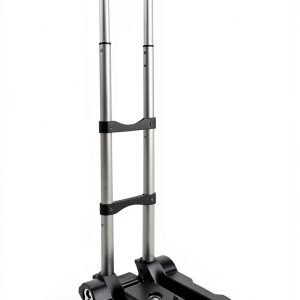 Folding Cart BrightLine Black Compact 2‑Wheel Luggage 70lb Capacity-0
