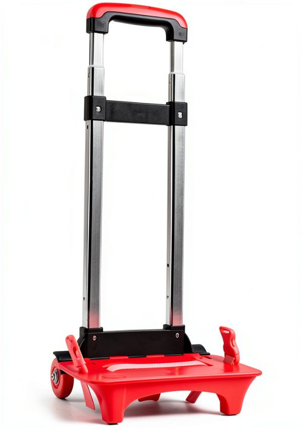 Moyeetings Aluminum Alloy Adjustable Trolley Handle Pink 40/65/90 cm-5
