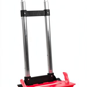Moyeetings Aluminum Alloy Adjustable Trolley Handle Pink 40/65/90 cm-0