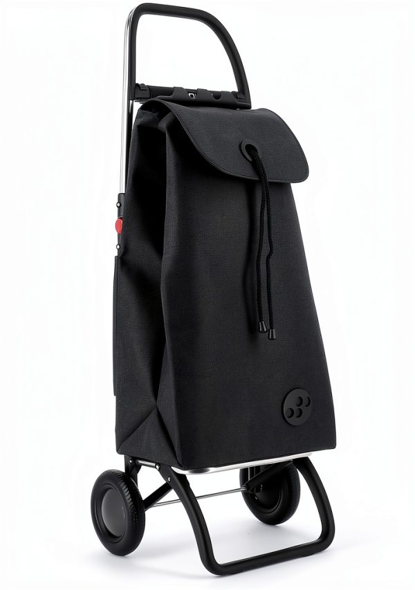 Rolser Foldable Aluminum 2 Wheel Cart Black Portable Utility-0