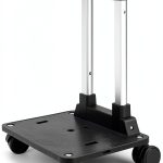 Folding Luggage Cart Zoofen with 77lb Capacity and Adjustable Handle-0