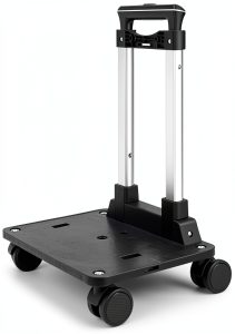 Folding Luggage Cart Zoofen with 77lb Capacity and Adjustable Handle-0