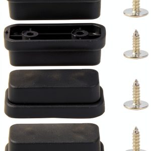 Luggage Bottom Stand Feet BQLZR Plastic Pad Set 4pcs with Screws-0