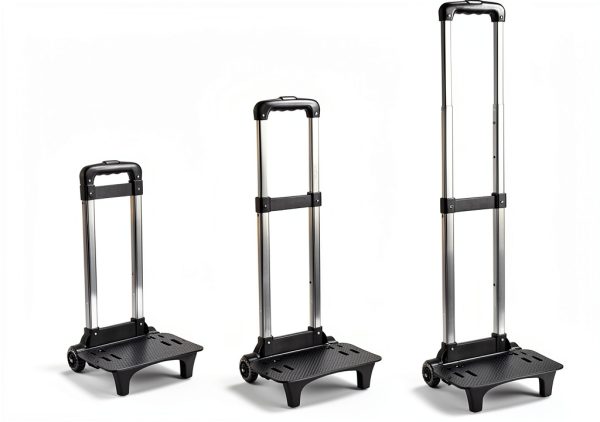 Backpack Trolley Folding Hand Truck by Generic Aluminum Compact Design-4