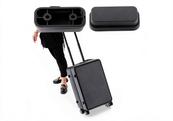Luggage Bottom Stand Feet BQLZR Plastic Pad Set 4pcs with Screws-1