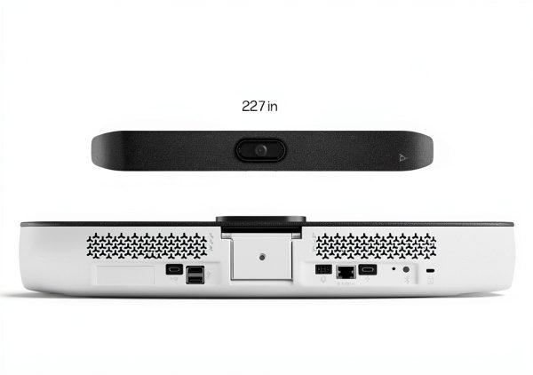 Poly Studio V12 – USB Video Bar for Small Rooms - 4K 20MP Camera, AI-Enhanced Audio, Noise Cancellation, Poly Lens Management - Microsoft Teams, Zoom & Google Meet Compatible - Thoughtfully Made-5