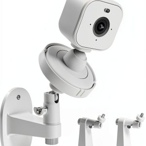 ALERTCAM Adjustable Wall Mount Compatible with Blink Mini and Blink Mini 2, 360 Degree Camera Stand for Blink Mini Indoor Camera with Perfect View Angle, Easy Installation Without Drilling - 2Pack-0