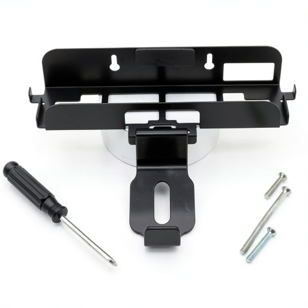 GLDRAM Wall Mount Stand for Nintendo Switch 2 Metal Shelf with Storage-6
