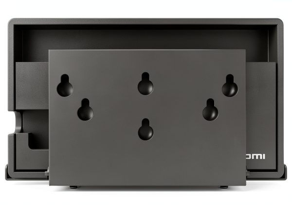 Wall Mount for Nintendo Switch Jingchengmei Metal Black Stand for OLED-5