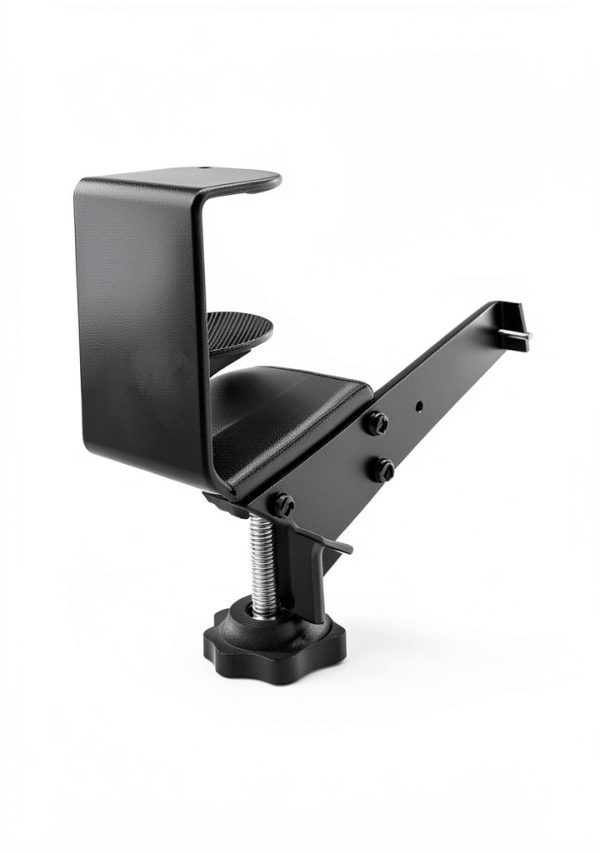 Under Desk Mount for Xbox Series S(Strong clamp Installation,Tool-Free,No Drill,No Tape,Enduring Paint Finish,Compatible with Xbox Series S,Black)-1